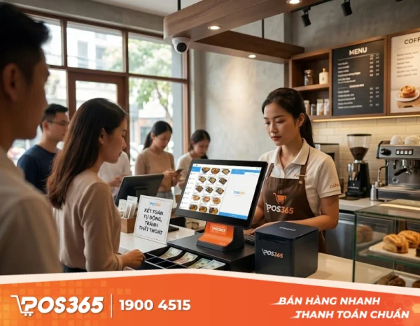 Giải pháp chống thất thoát tiền mặt tại quầy thu ngân quán cafe