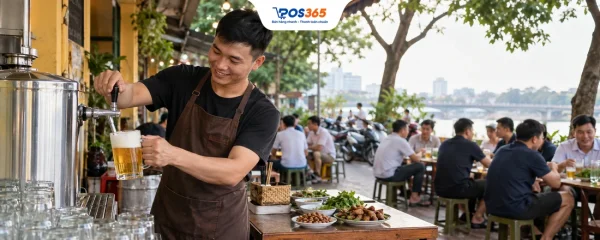 Kinh nghiệm mở quán bia hơi lãi cao, tối ưu vốn chi tiết 2026
