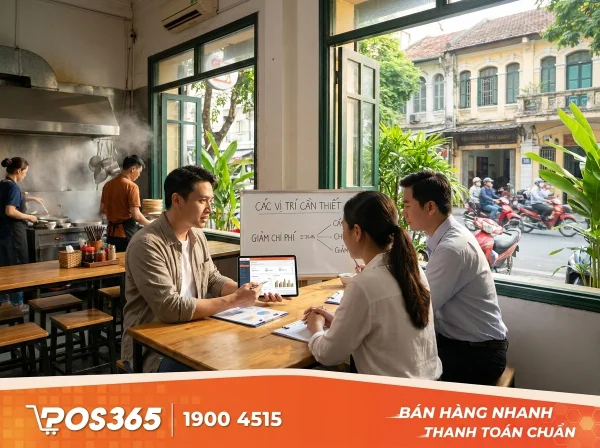 Mở nhà hàng cần tuyển những vị trí nào để tối ưu chi phí?