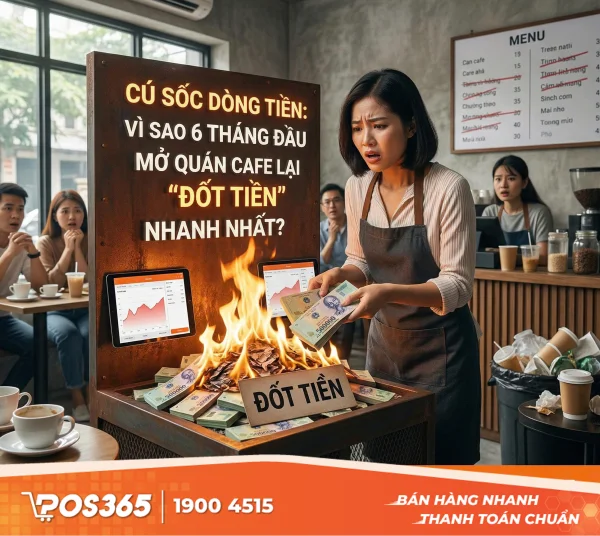 Bài toán chi phí duy trì quán cafe trong 3-6 tháng đầu chưa có lãi