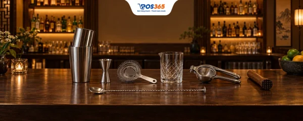 Trọn bộ dụng cụ quầy Bar cơ bản đến nâng cao mới nhất