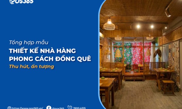 50+ mẫu thiết kế nhà hàng phong cách đồng quê thu hút, ấn tượng