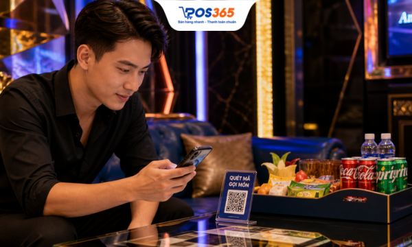 App order gọi đồ ăn thức uống tại phòng hát bằng mã QR: Xu hướng mới