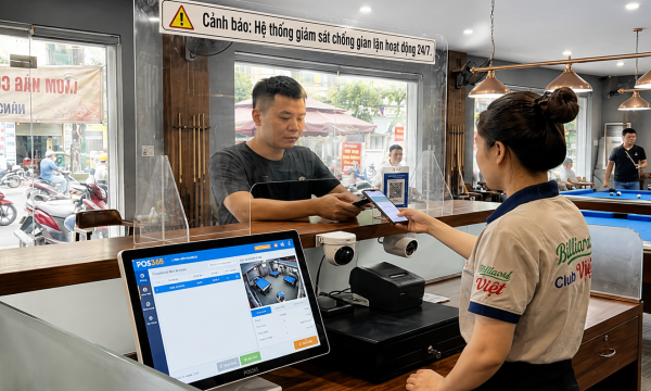 Thiết kế quầy thu ngân thông minh giúp chặn đứng gian lận