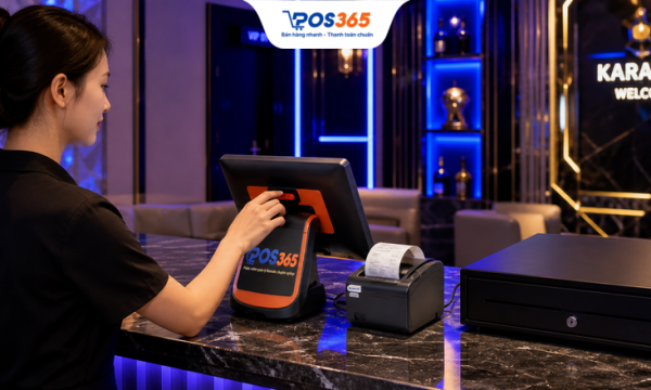 Kinh nghiệm chọn mua máy tính tiền POS cảm ứng cho quầy thu ngân karaoke