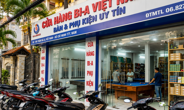 Danh sách đại lý cung cấp bàn bida, phụ kiện uy tín tại Việt Nam