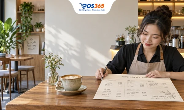 Cách làm menu quán cafe đẹp, đơn giản chuẩn xu hướng 2026