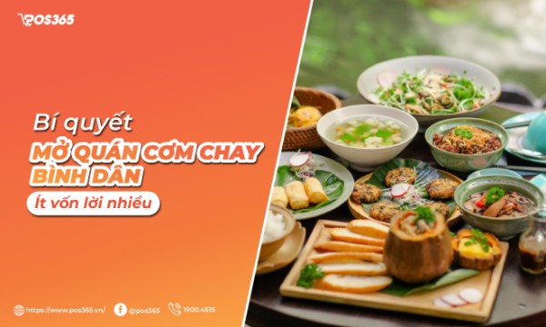 Bí quyết mở quán cơm chay bình dân ít vốn lời nhiều