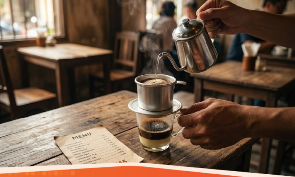 Hướng dẫn pha cà phê phin truyền thống chuẩn vị đậm đà của người Việt