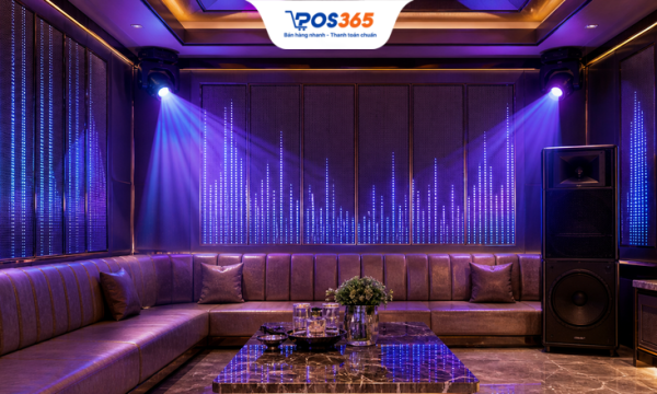 Thiết kế ánh sáng phòng karaoke theo cảm biến âm thanh hiện đại
