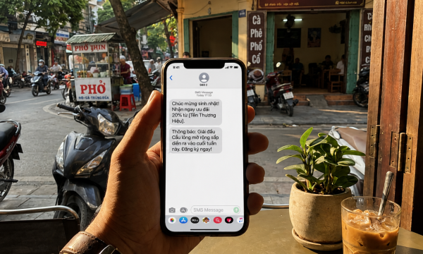 Ứng dụng SMS Marketing chúc mừng sinh nhật, thông báo giải đấu
