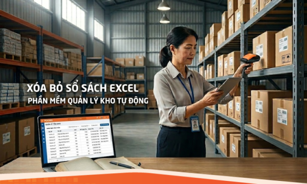 Xóa bỏ sổ sách Excel: Ứng dụng phần mềm quản lý kho tự động 100%