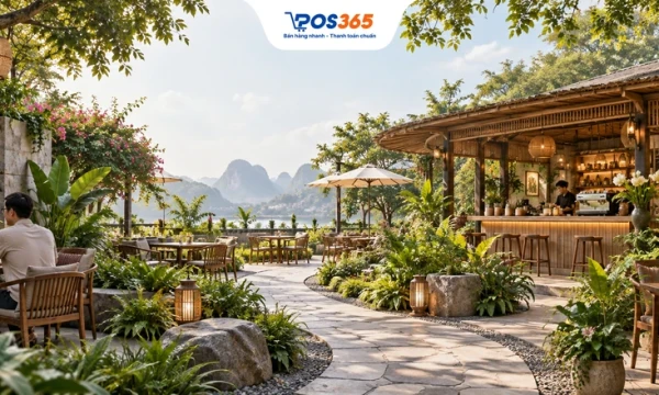 Mô hình quán Cafe ngoài trời đẹp hút khách và dễ sinh lời 2026