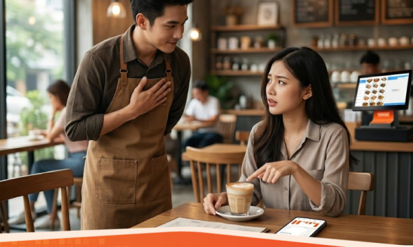 Kịch bản xử lý tinh tế khi đồ uống bị khách phàn nàn "không ngon"