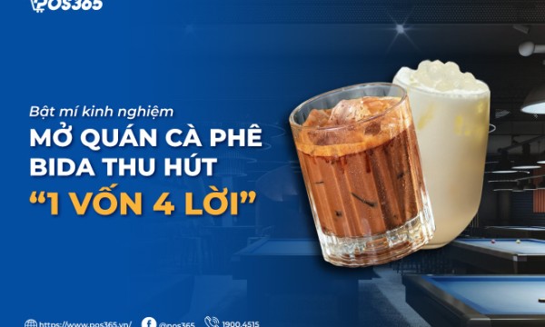 Mô hình quán cafe kết hợp Bida: Bài toán chi phí và quản lý nhân sự