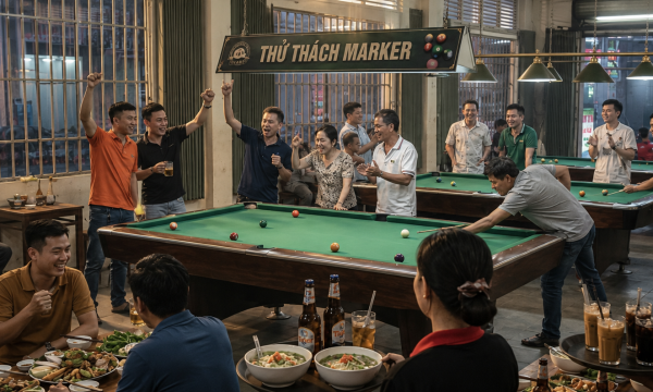 Tổ chức sự kiện "Thách đấu Marker" quán bida tăng doanh thu F&B bất ngờ