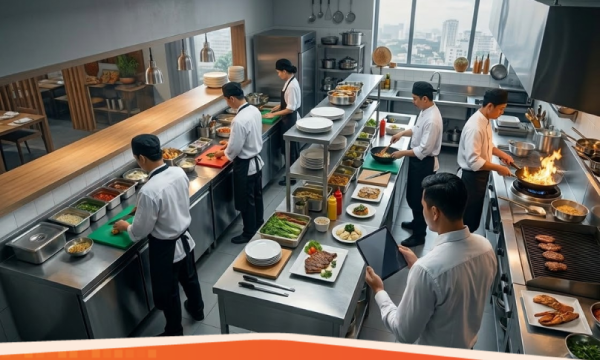 Đo Lường Thời Gian Chế Biến Món Ăn (Ticket Time) Để Đánh Giá Năng Lực Bếp