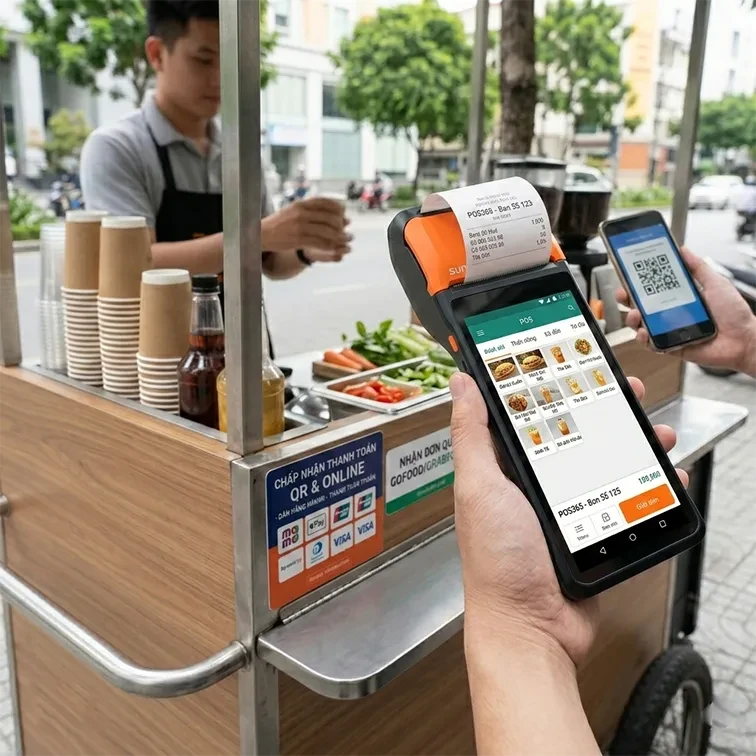 Combo thiết bị bán hàng take-away