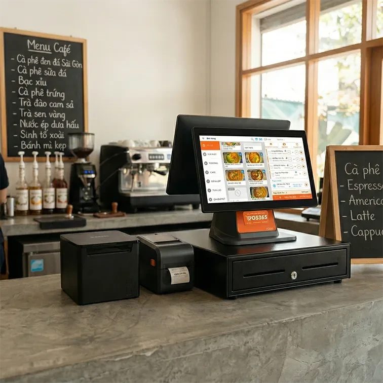 Combo thiết bị bán hàng f&b